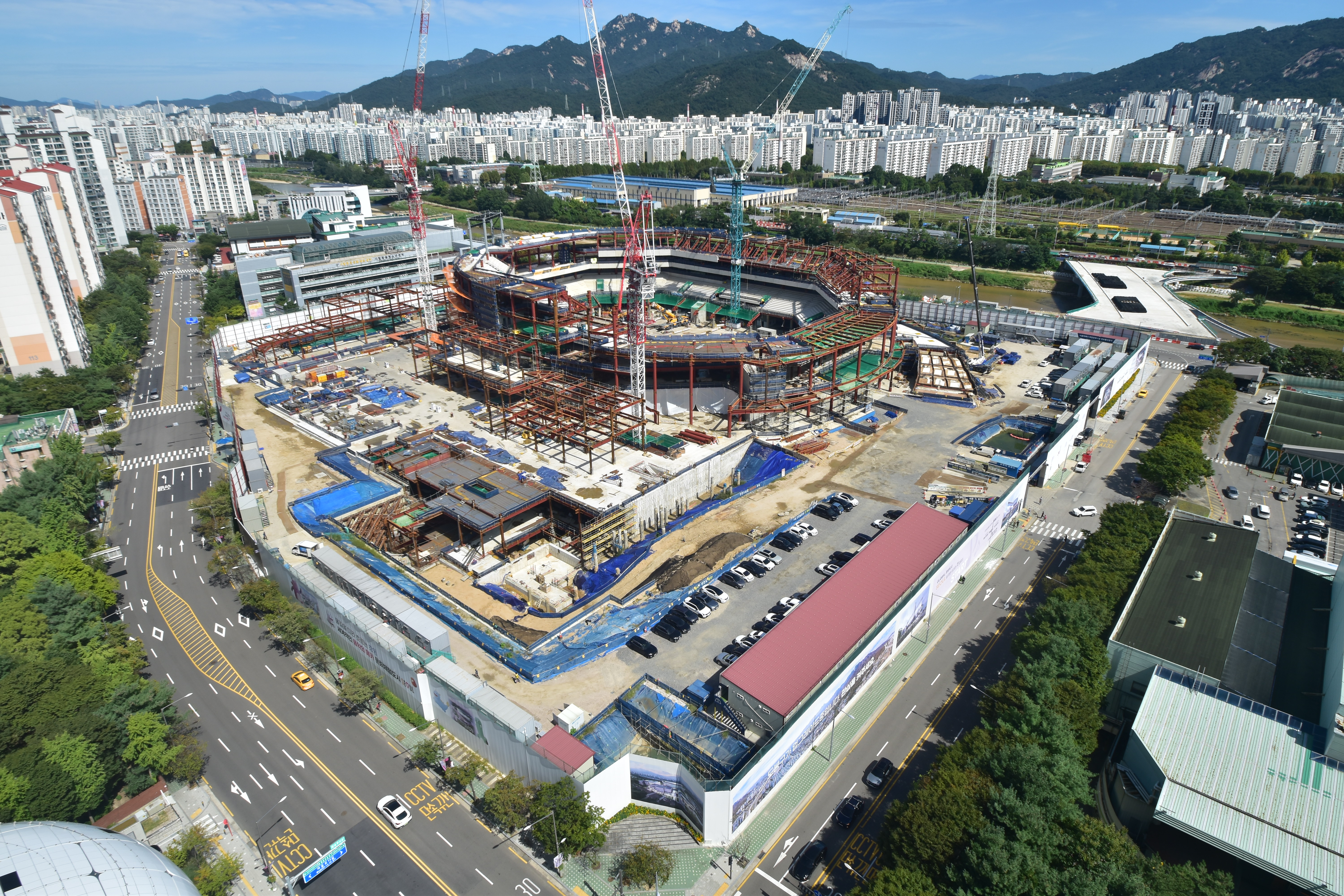 이번 주 공사 현장